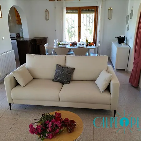 度假居 Casa Margarita, Cerca De La Playa Y Con Piscina 卡尔佩