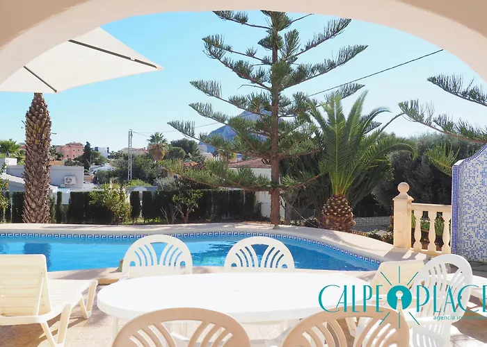 Casa Margarita, Cerca De La Playa Y Con Piscina Calpe